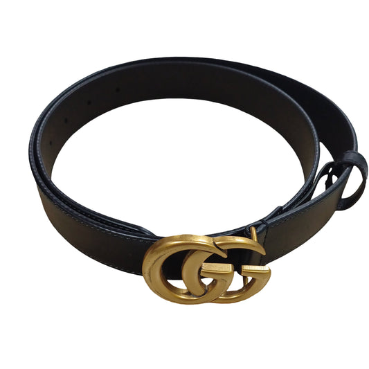 **Sold** Gucci GG Marmont Leather belt