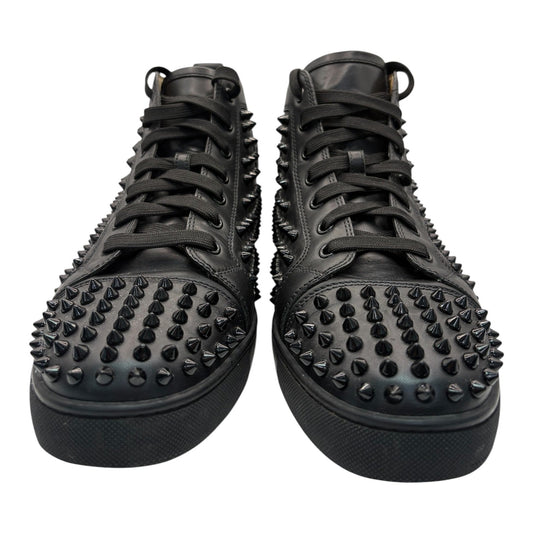 Christian Louboutin Louis Flat Calf Spikes