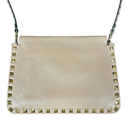 Valentino Garavani Small Rockstud Grain Calfskin Crossbody