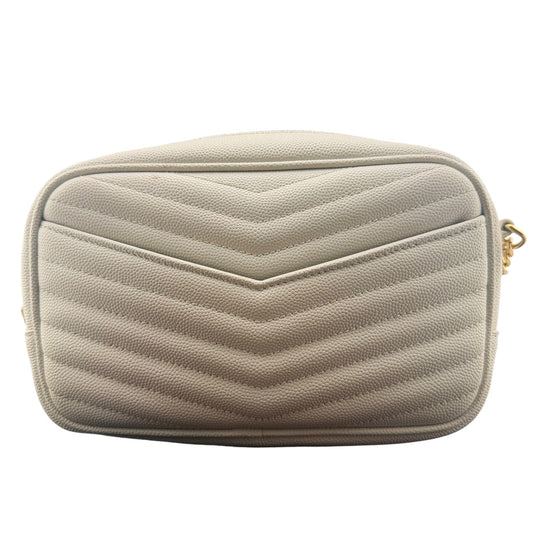 Saint Laurent Lou Mini Quilted Leather Shoulder Bag
