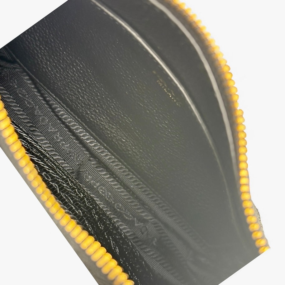 Prada Black Leather Vitello Phenix