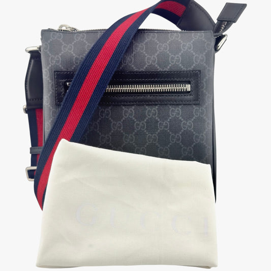 Gucci GG Black small messenger bag