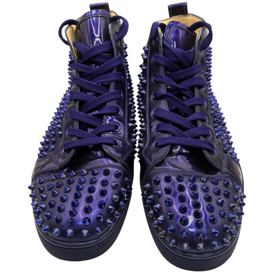 Christian Louboutin Purple Spikes