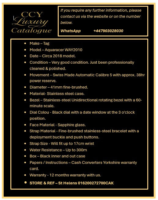 Tag Aquaracer WAY2210