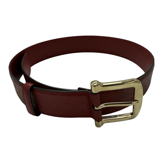 Gucci Microguccissima Leather Belt