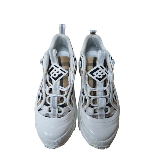 Burberry Arthur Vintage Check Canvas Trainers