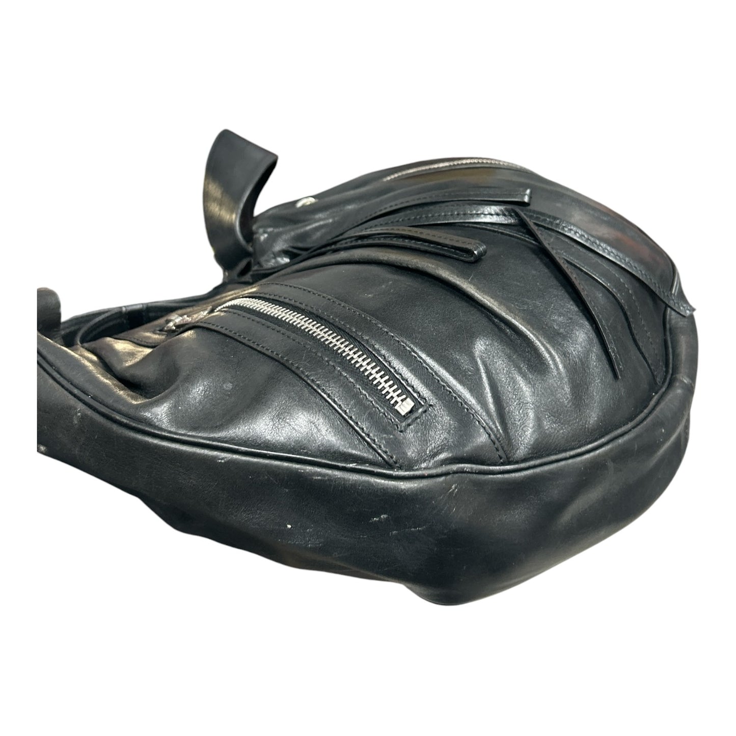 Saint Laurent Rive Gauche Classic Pleated Hobo bag Pony Style