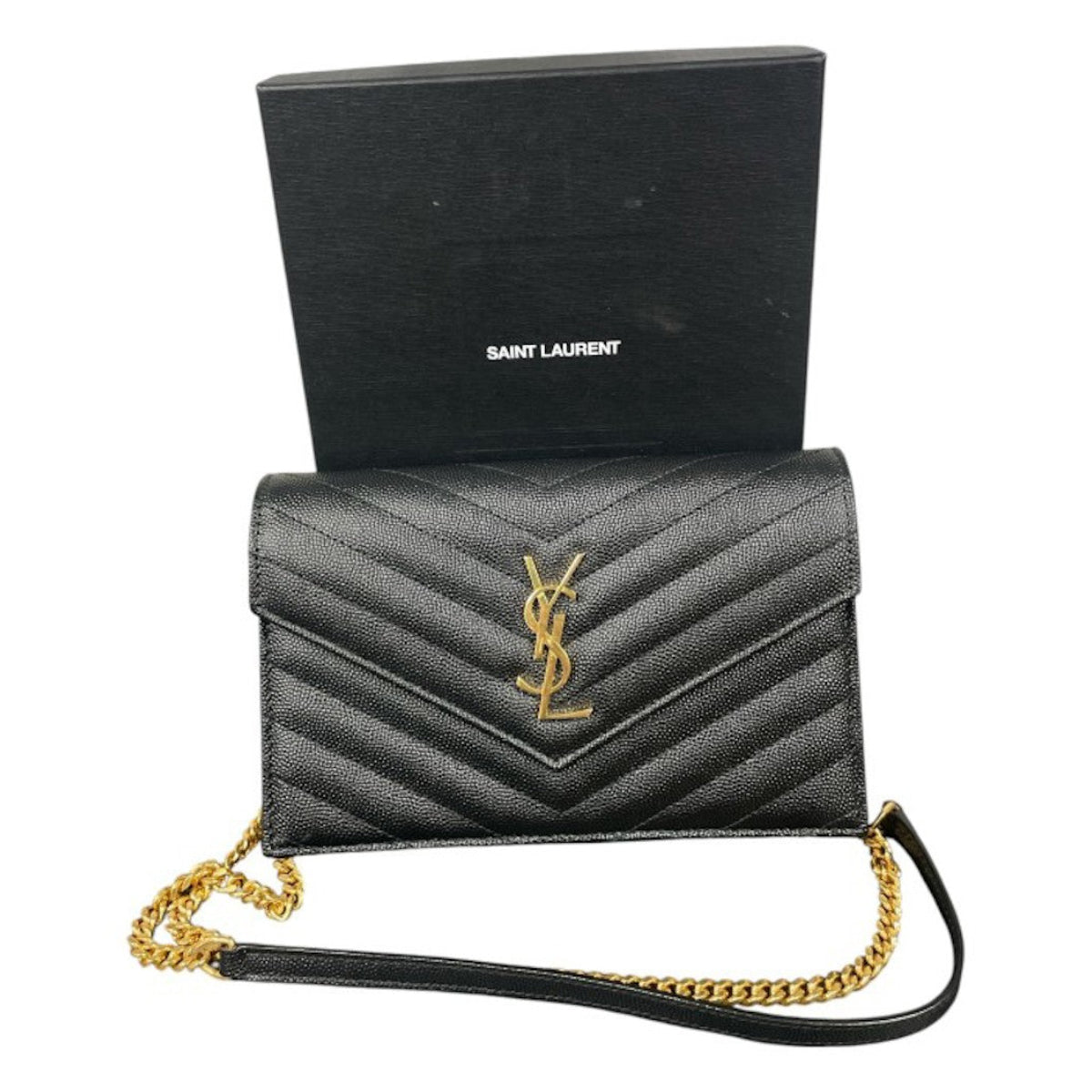 Saint Laurent Monogram Envelope Crossbody Bag