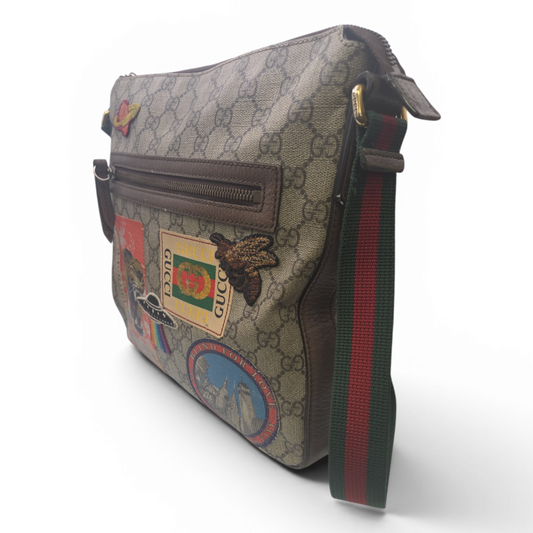 Gucci GG Supreme Messenger Courier Bag