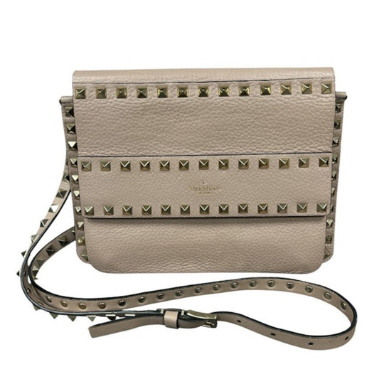 Valentino Garavani Small Rockstud Grain Calfskin Crossbody
