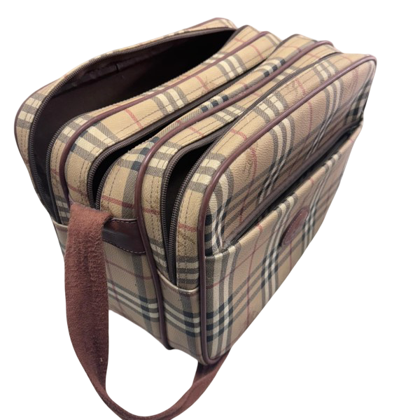 Burberry Black Trim Weekend Travel Bag
