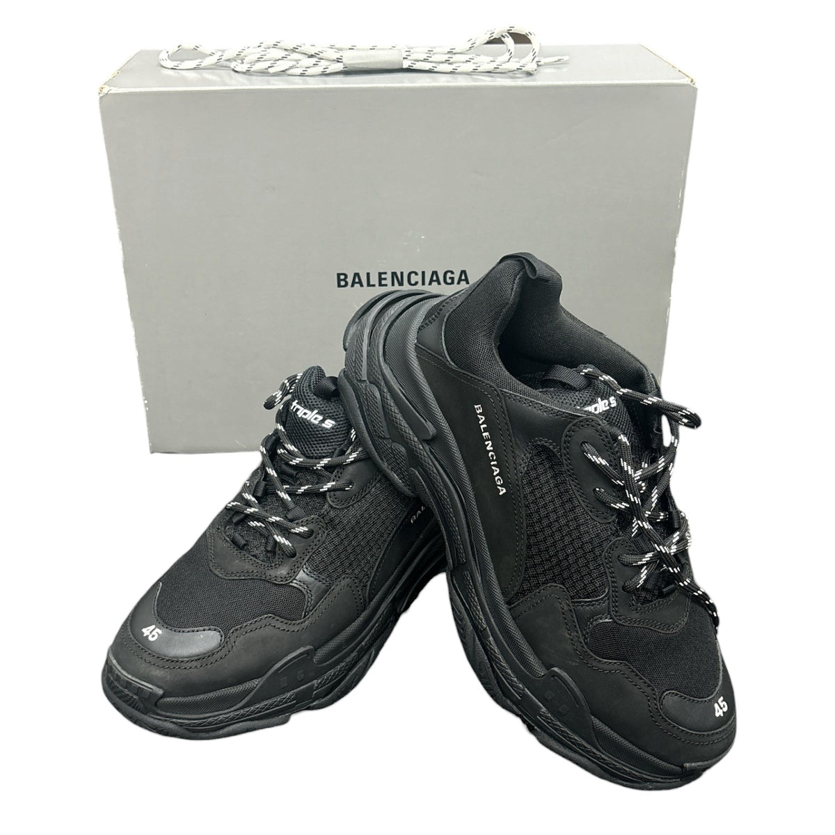 Balenciaga Triple S Black 1000