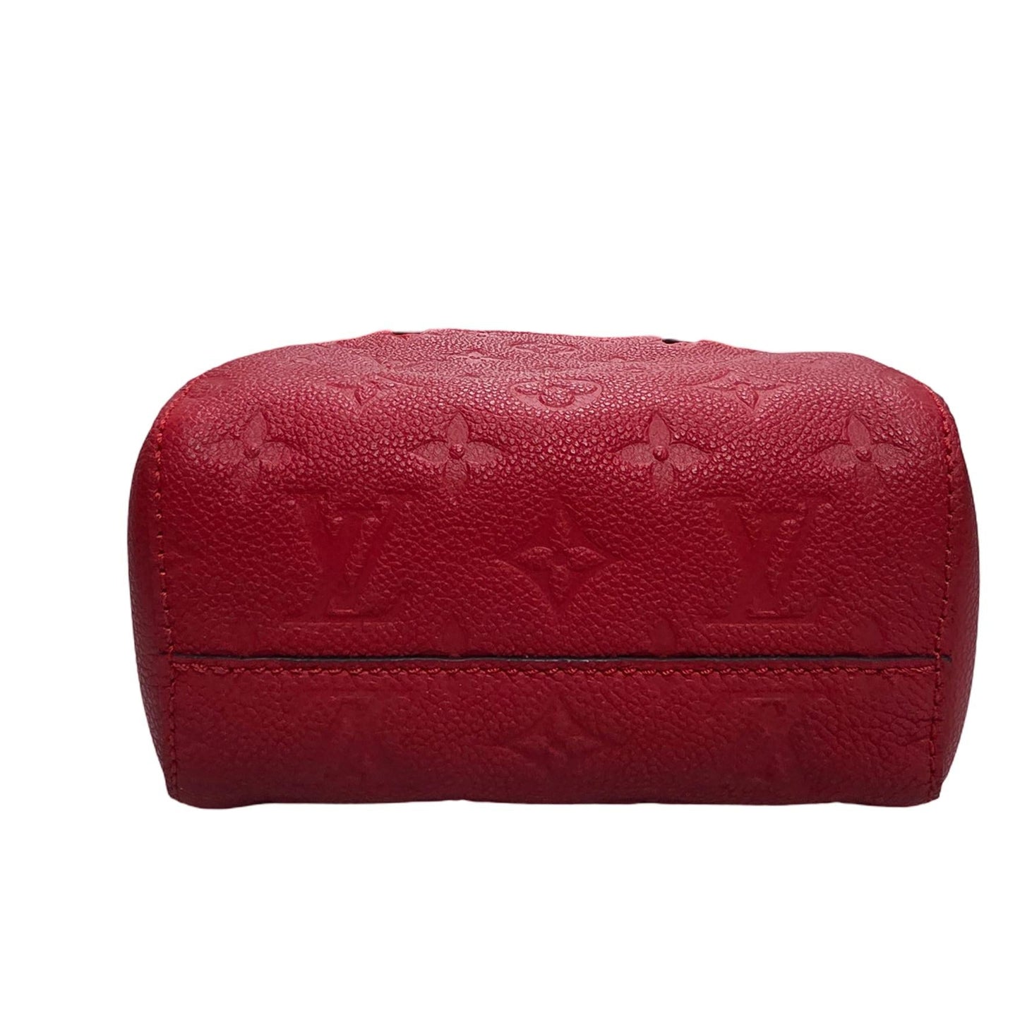 Louis Vuitton Nano Montinage Red Leather