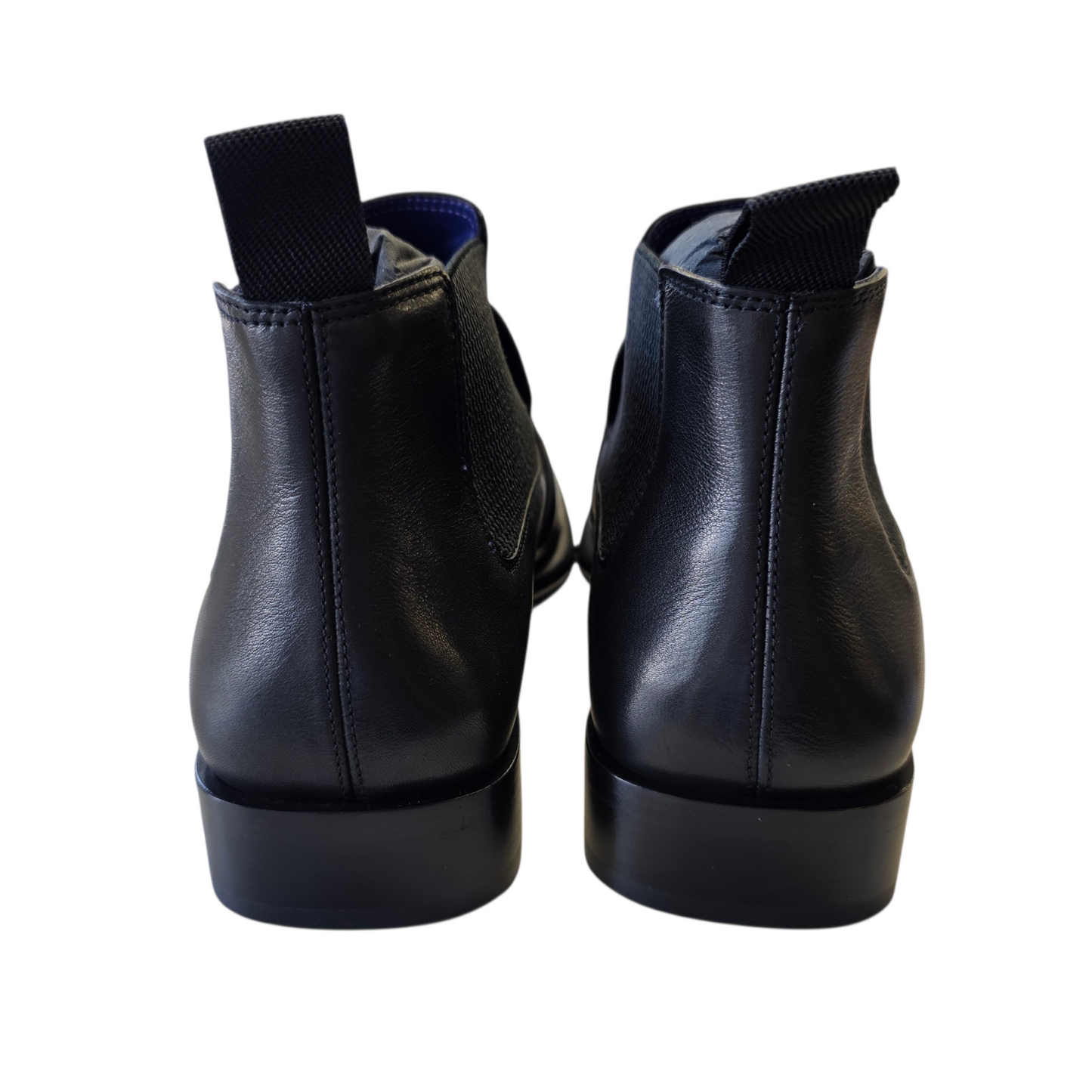 Burberry Shield Leather Chelsea Boots
