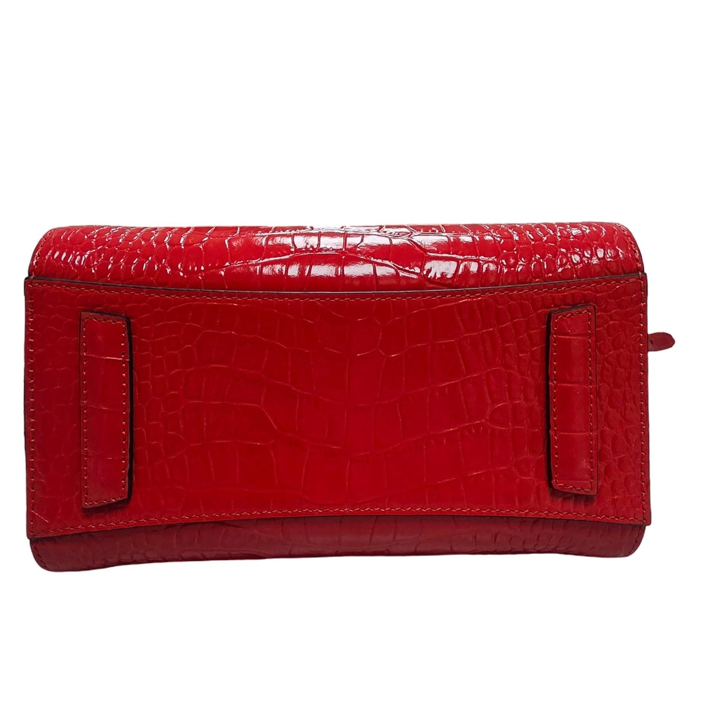 Givenchy Calfskin Crocodile Embossed Mini Antigona