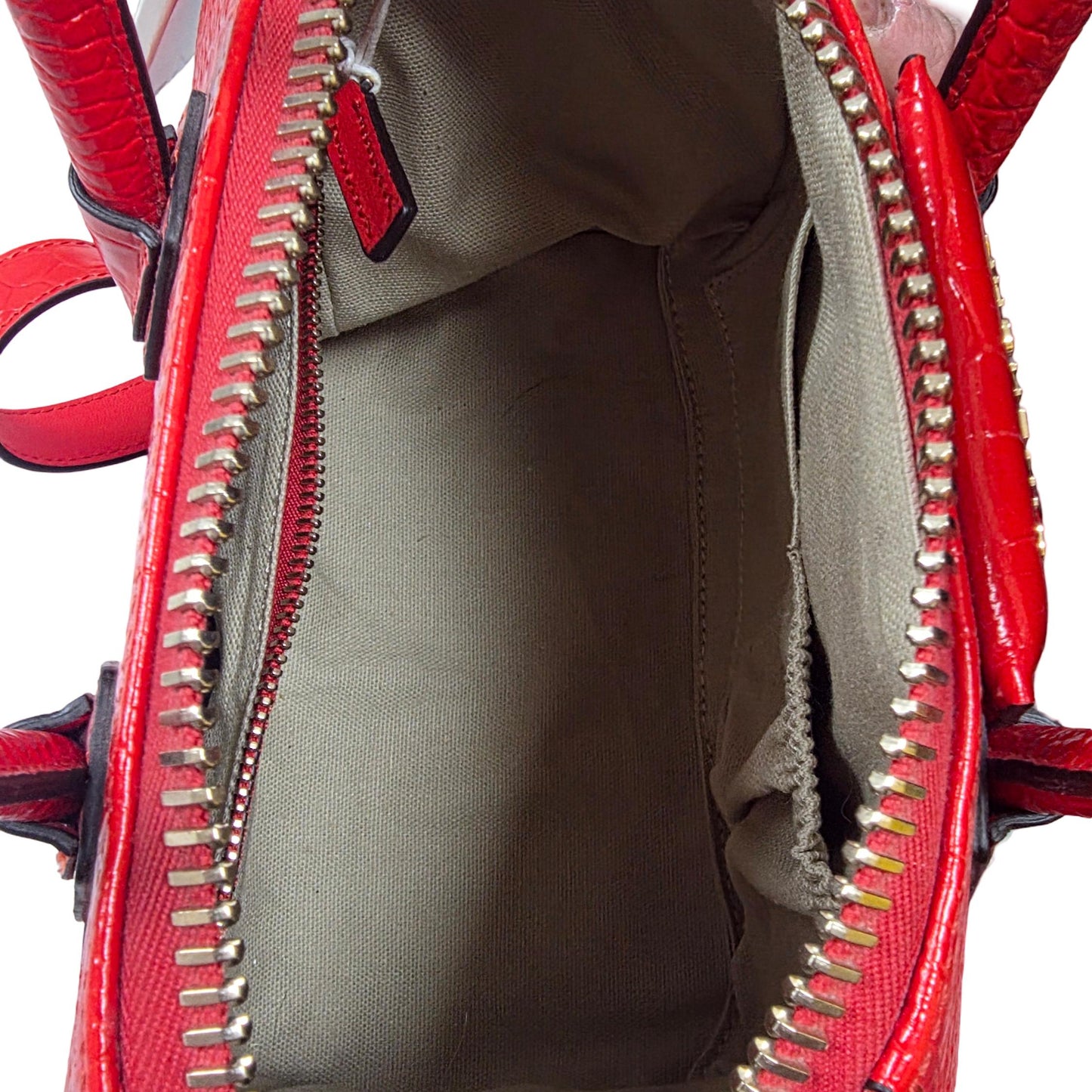 Givenchy Calfskin Crocodile Embossed Mini Antigona
