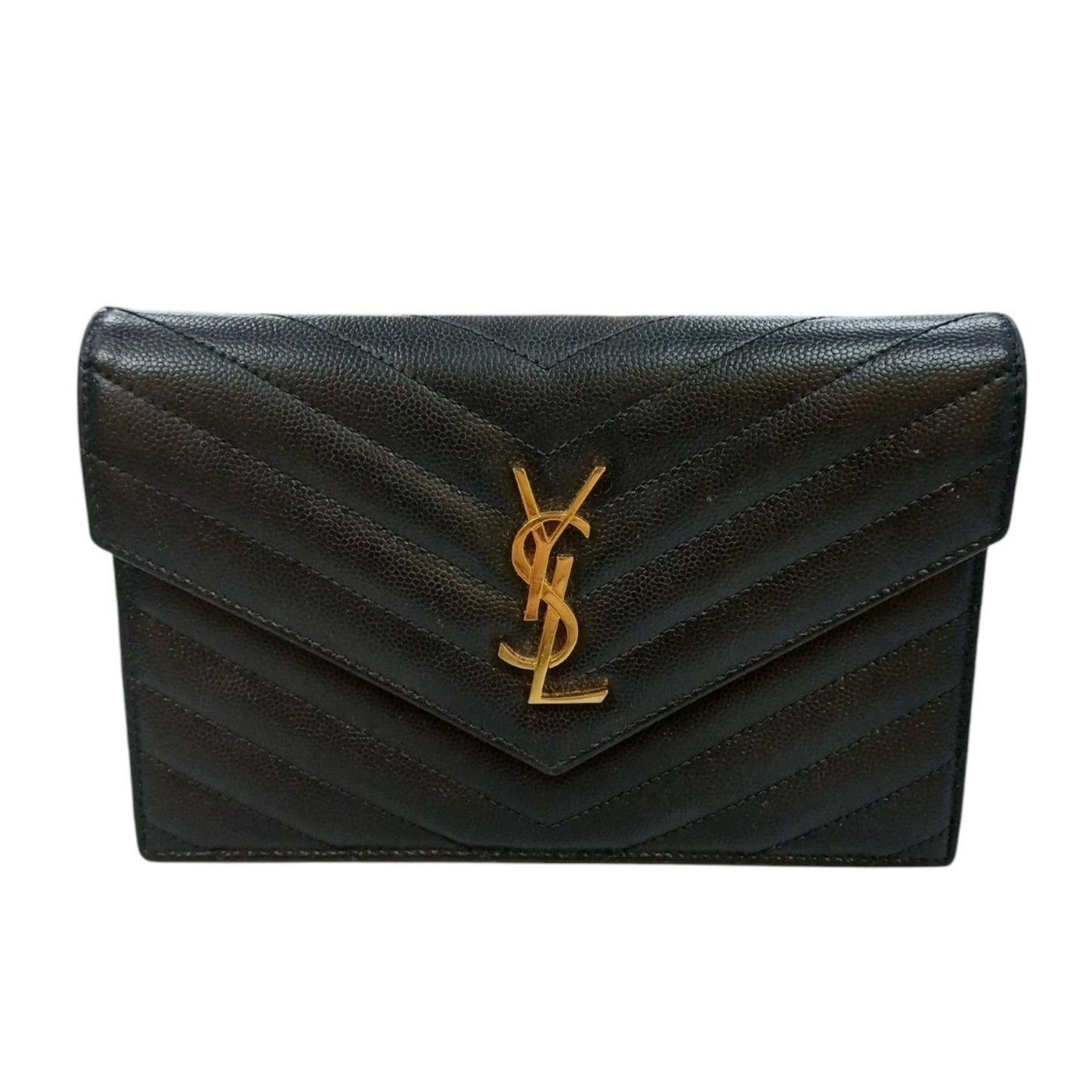 Saint Laurent Classic Cassandre Chain Wallet