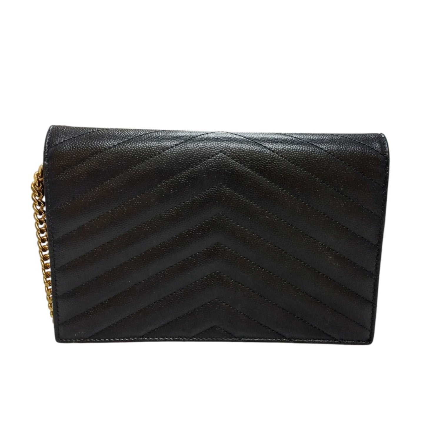 Saint Laurent Classic Cassandre Chain Wallet