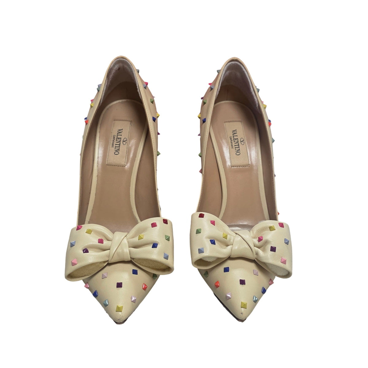 Valentino Garavani Rainbow Rockstud Heels