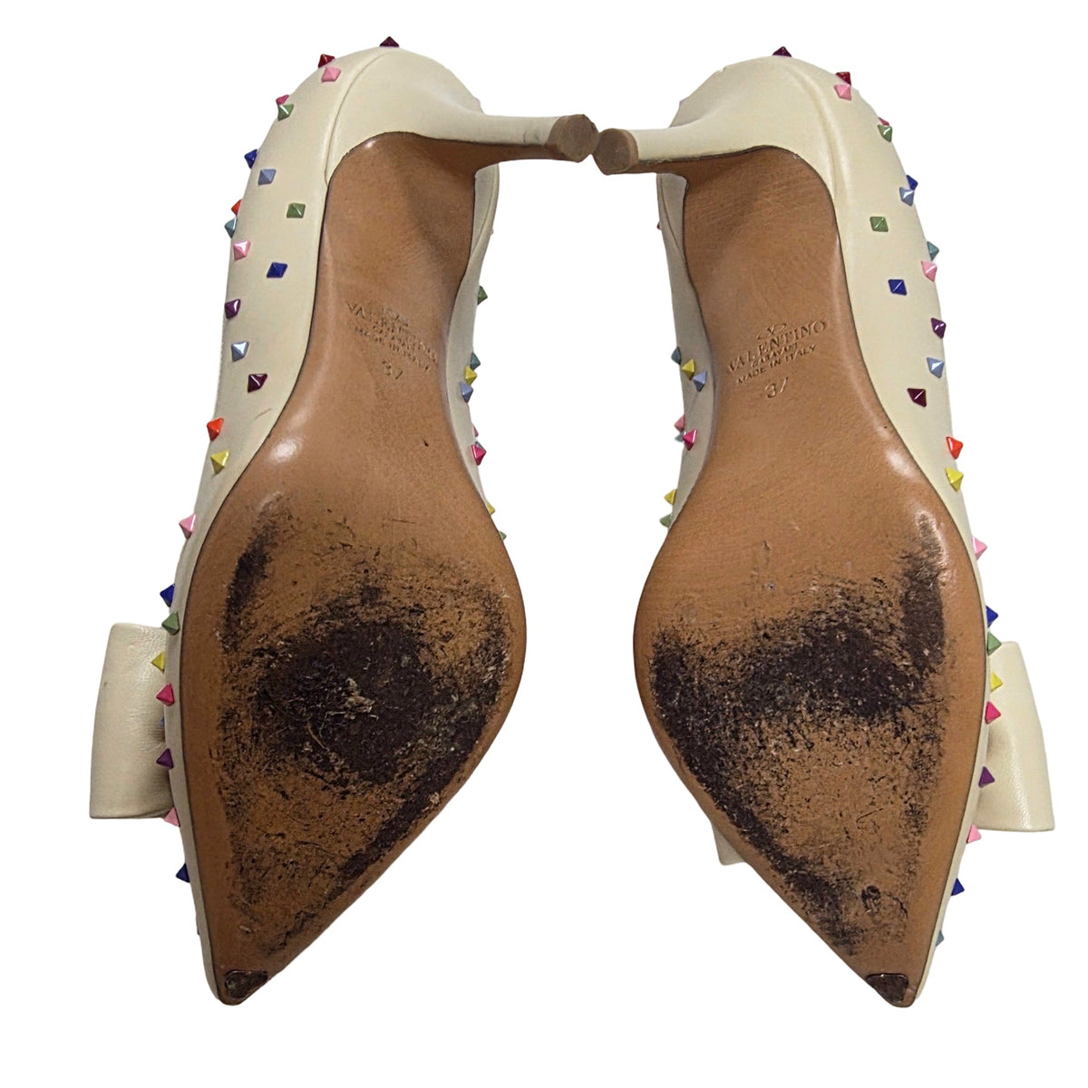 Valentino Garavani Rainbow Rockstud Heels