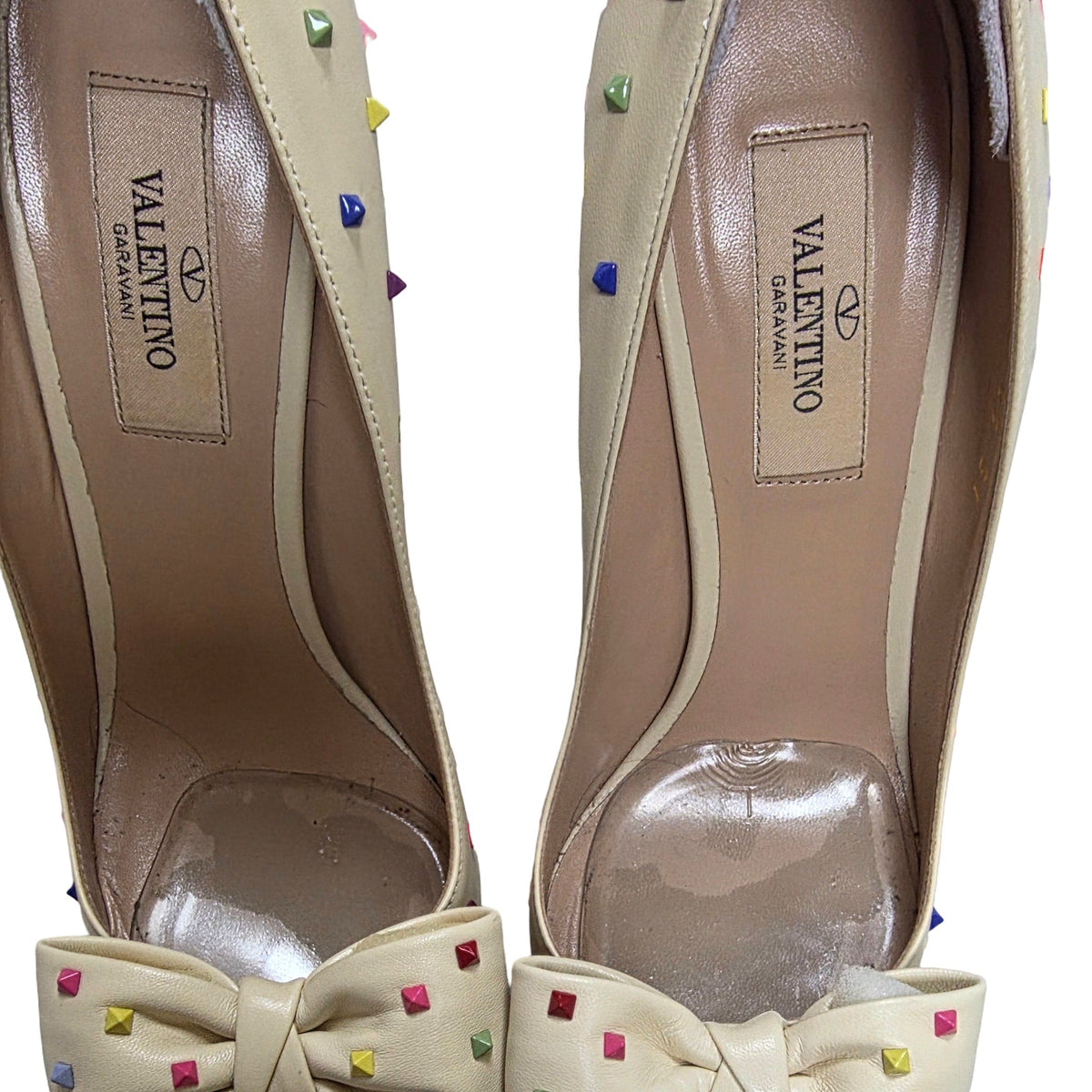 Valentino Garavani Rainbow Rockstud Heels