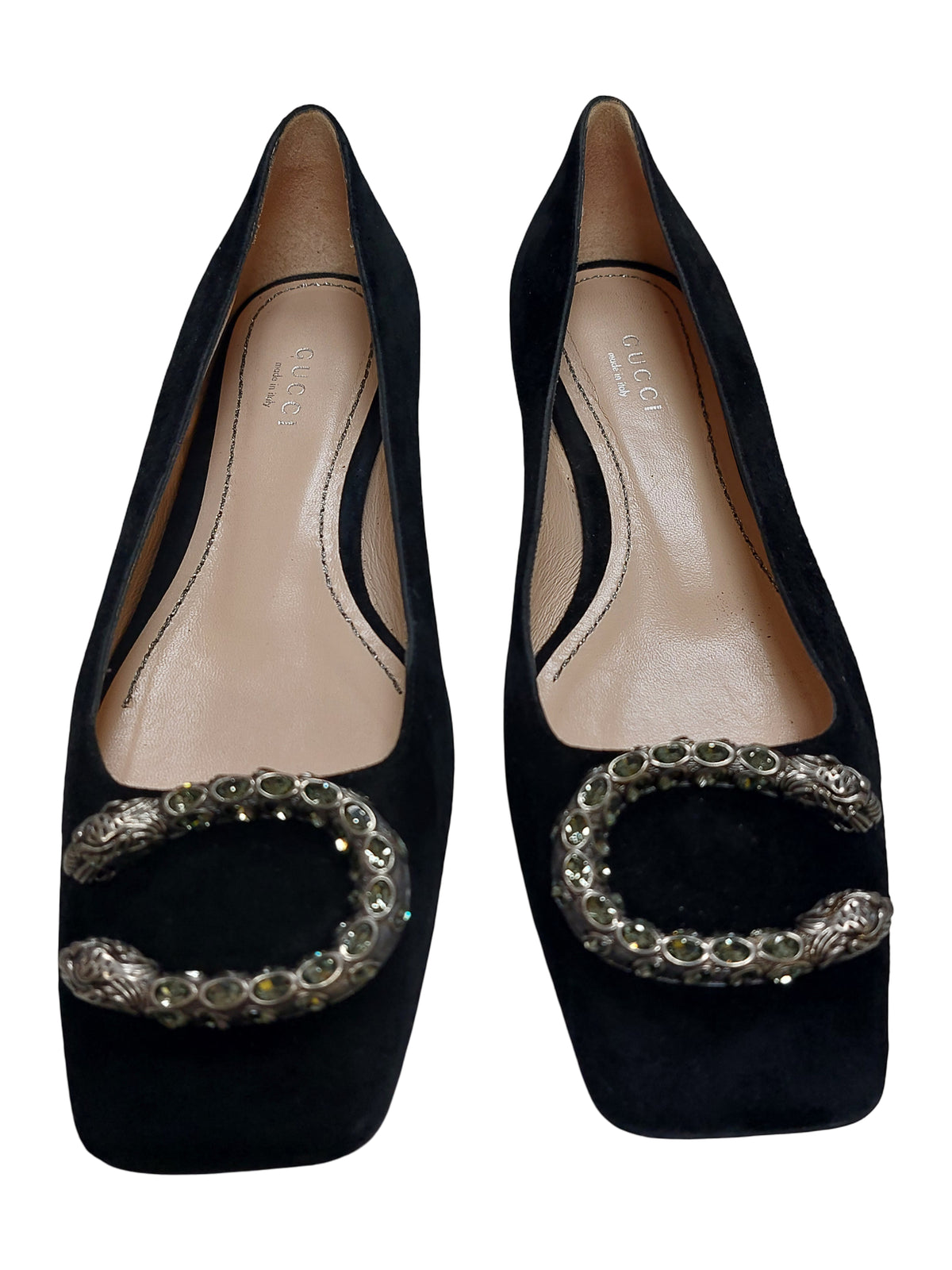 Gucci Dionysus Suede Ballet Flats