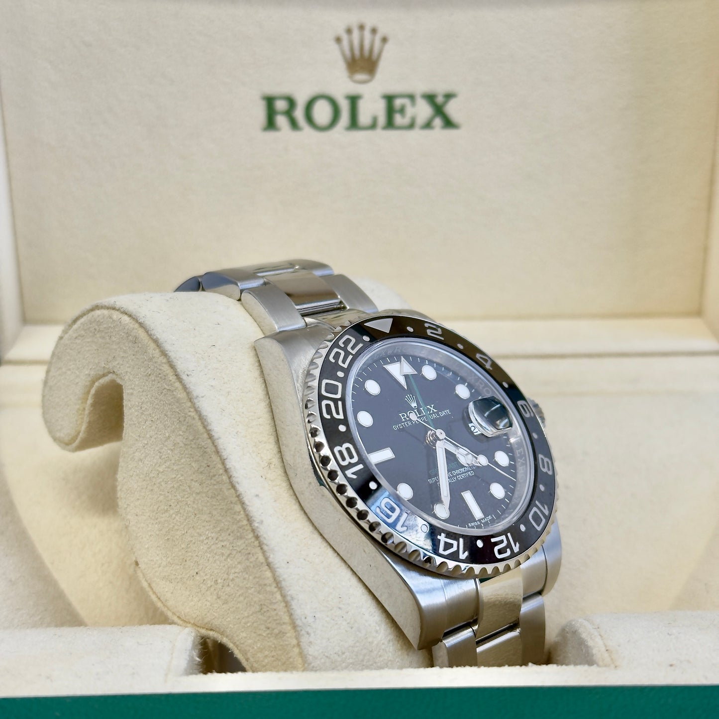Rolex GMT-Master II (Ref: 116710LN)