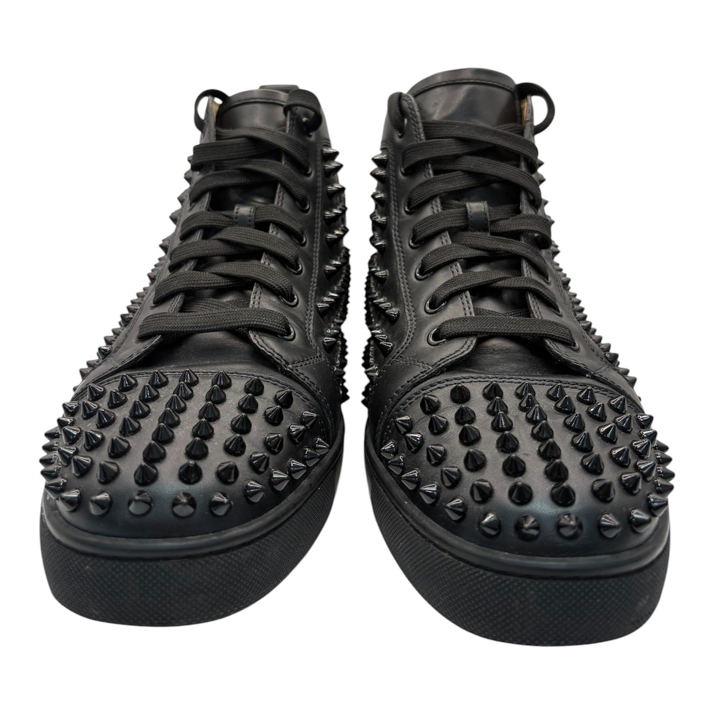Christian Louboutin Louis Flat Calf Spikes