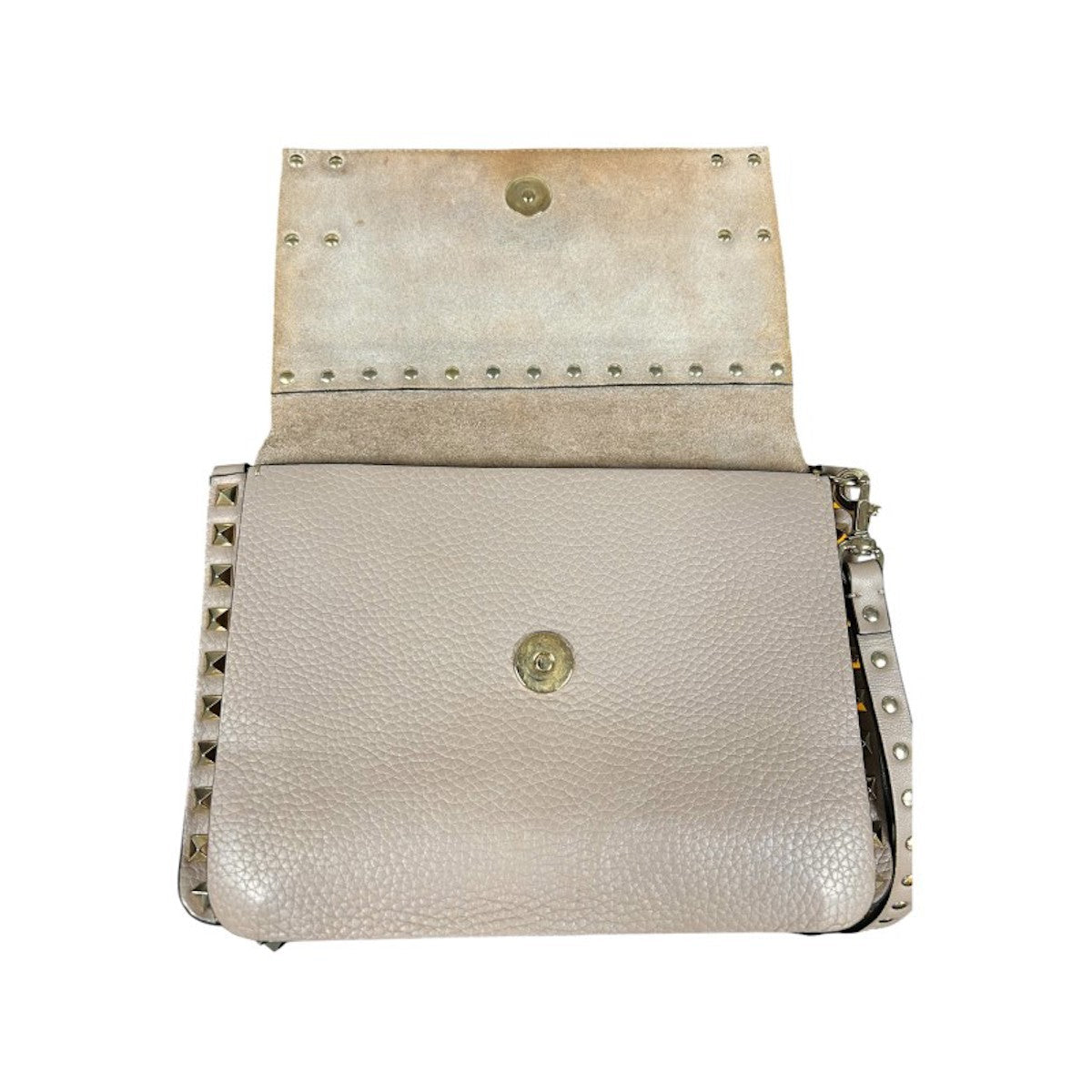 Valentino Garavani Small Rockstud Grain Calfskin Crossbody