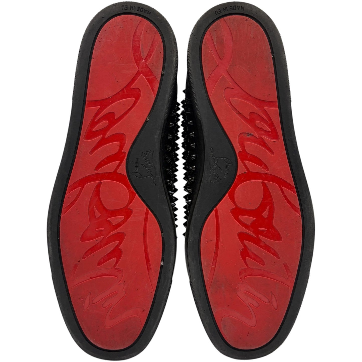 Christian Louboutin Louis Flat Calf Spikes