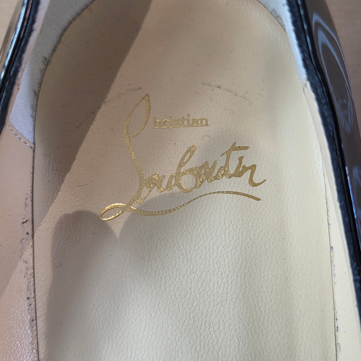 **SOLD** Christian Louboutin New Very Privé 120 Patent Black Heels