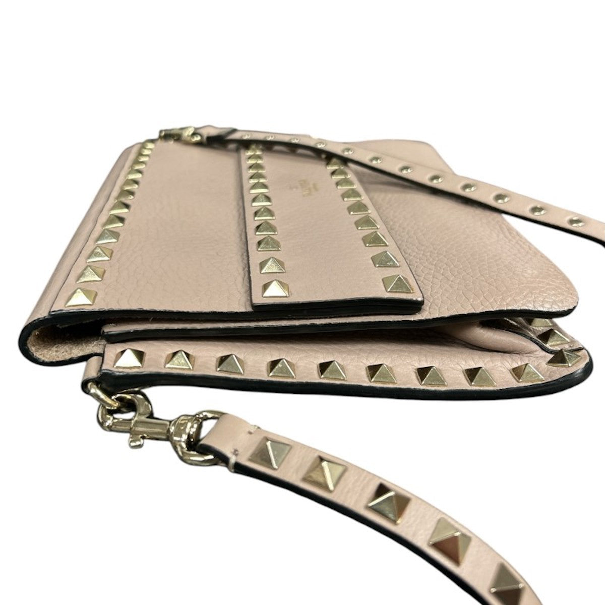 Valentino Garavani Small Rockstud Grain Calfskin Crossbody