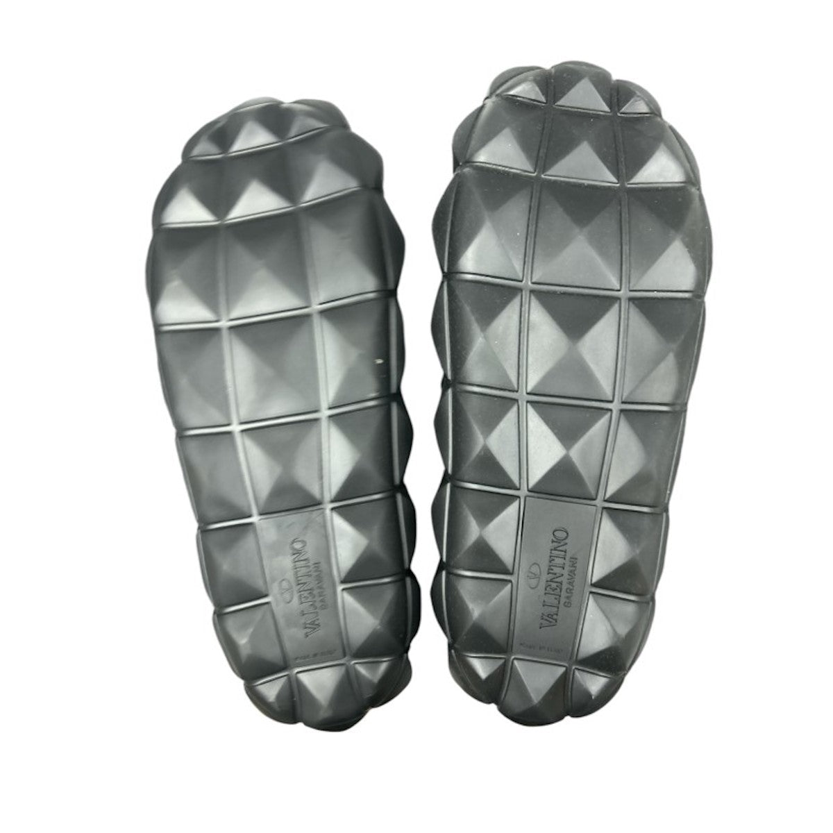 Valentino Garavani Roman stud turtle rubber slides