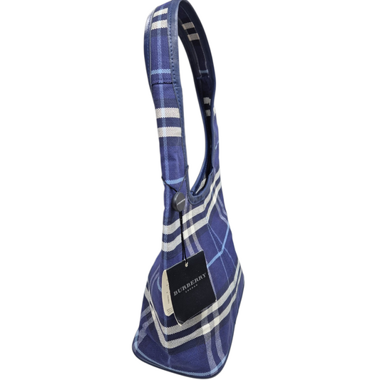 Burberry Nova Check Canvas Shoulder Bag