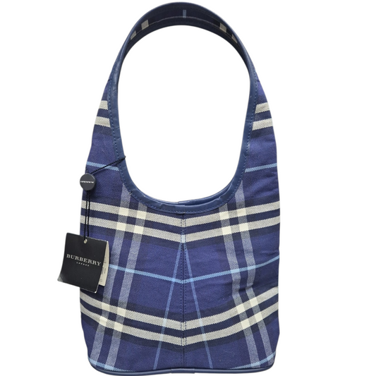 Burberry Nova Check Canvas Shoulder Bag