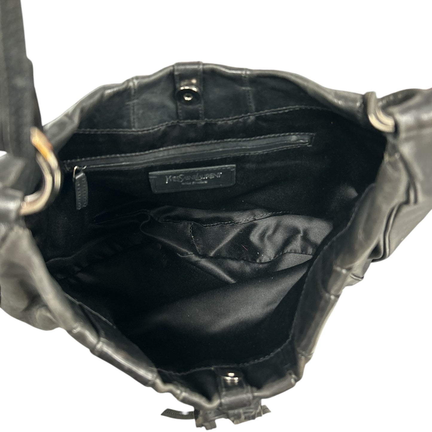 Saint Laurent Rive Gauche Classic Pleated Hobo bag Pony Style