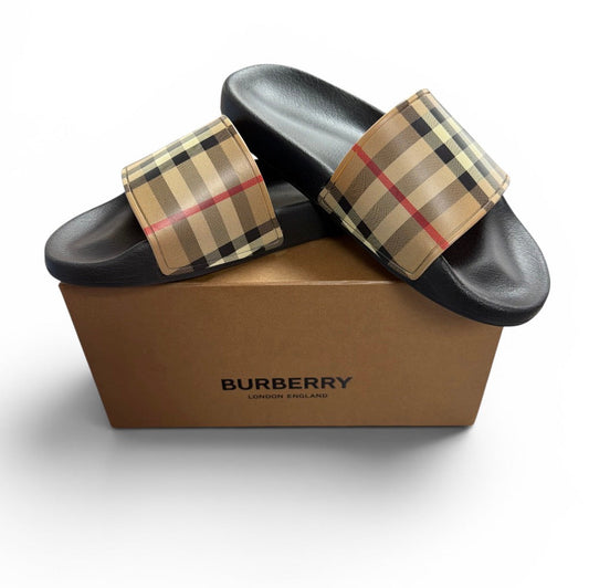 Burberry Burb Furley Pool Sliders
