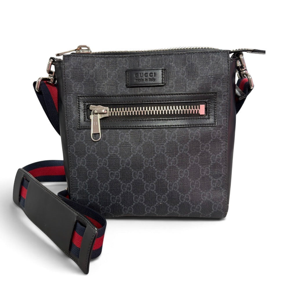 Gucci GG Black Small Messenger Bag