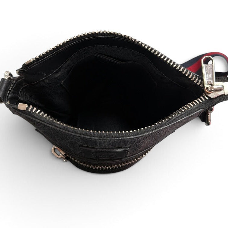 Gucci GG Black Small Messenger Bag