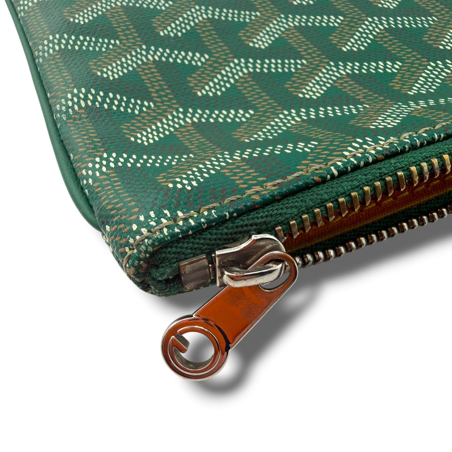 Goyard Goyardine Senat MM Coated Canvas Clutch Bag