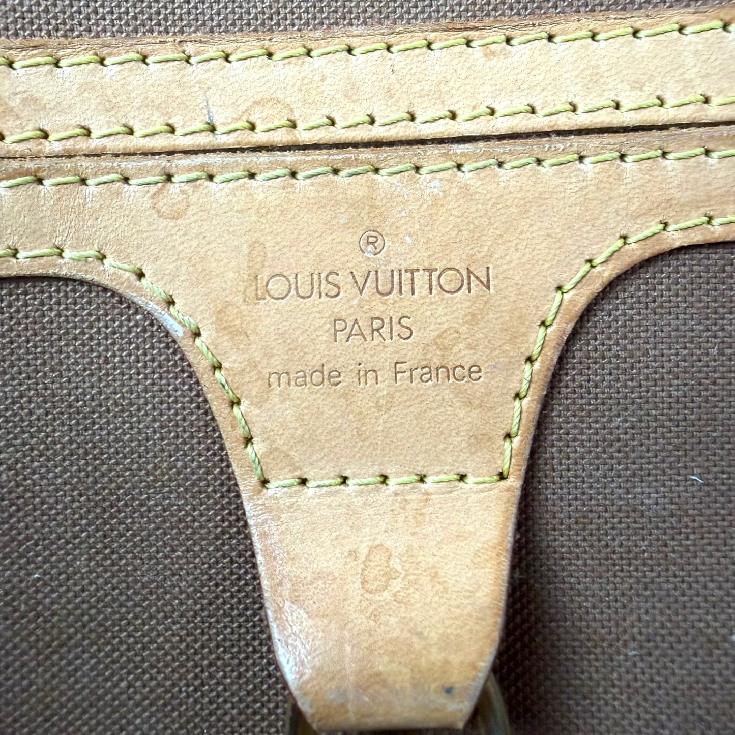 Louis Vuitton Ellipse Leather Bag