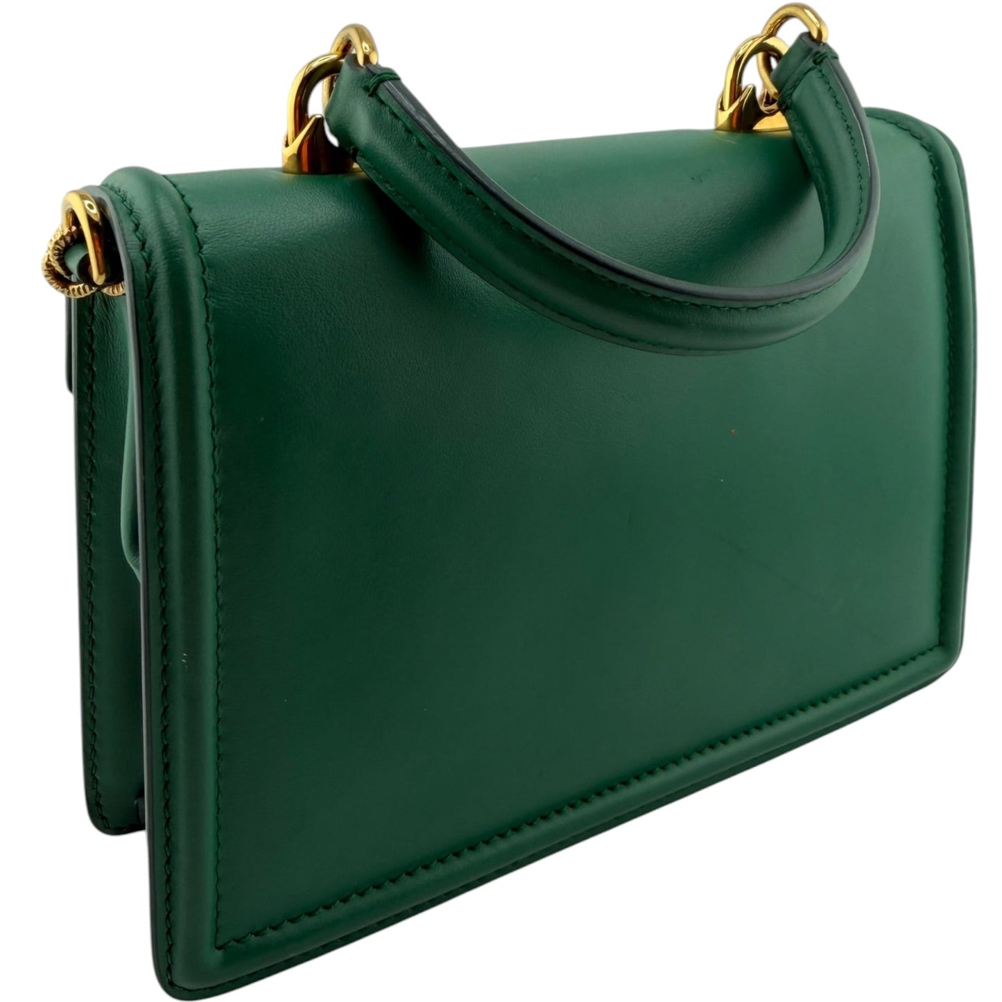 Dolce & Gabbana Devotion Green Handbag