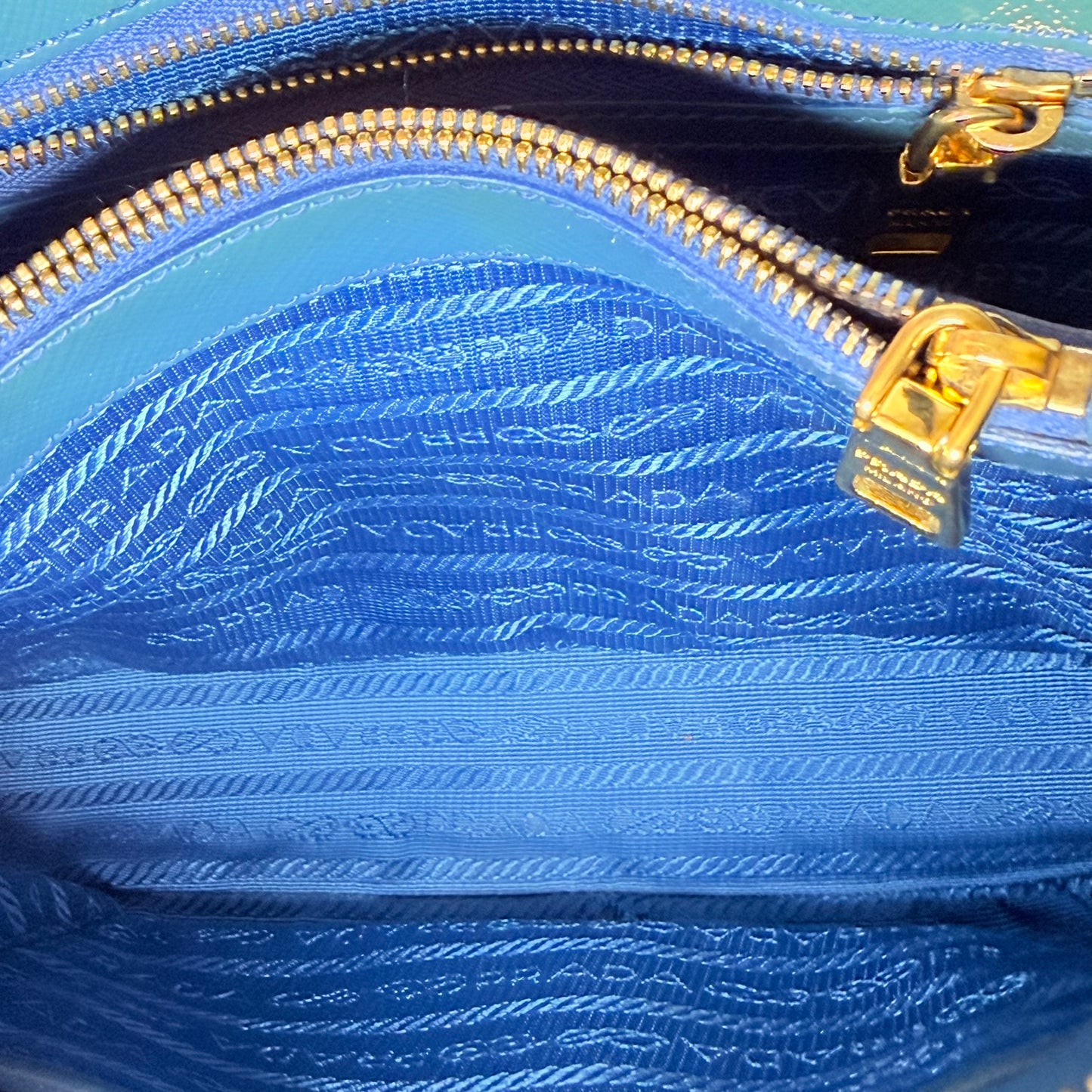 Prada Saffiano Lux Small Promenade Satchel / BL0838