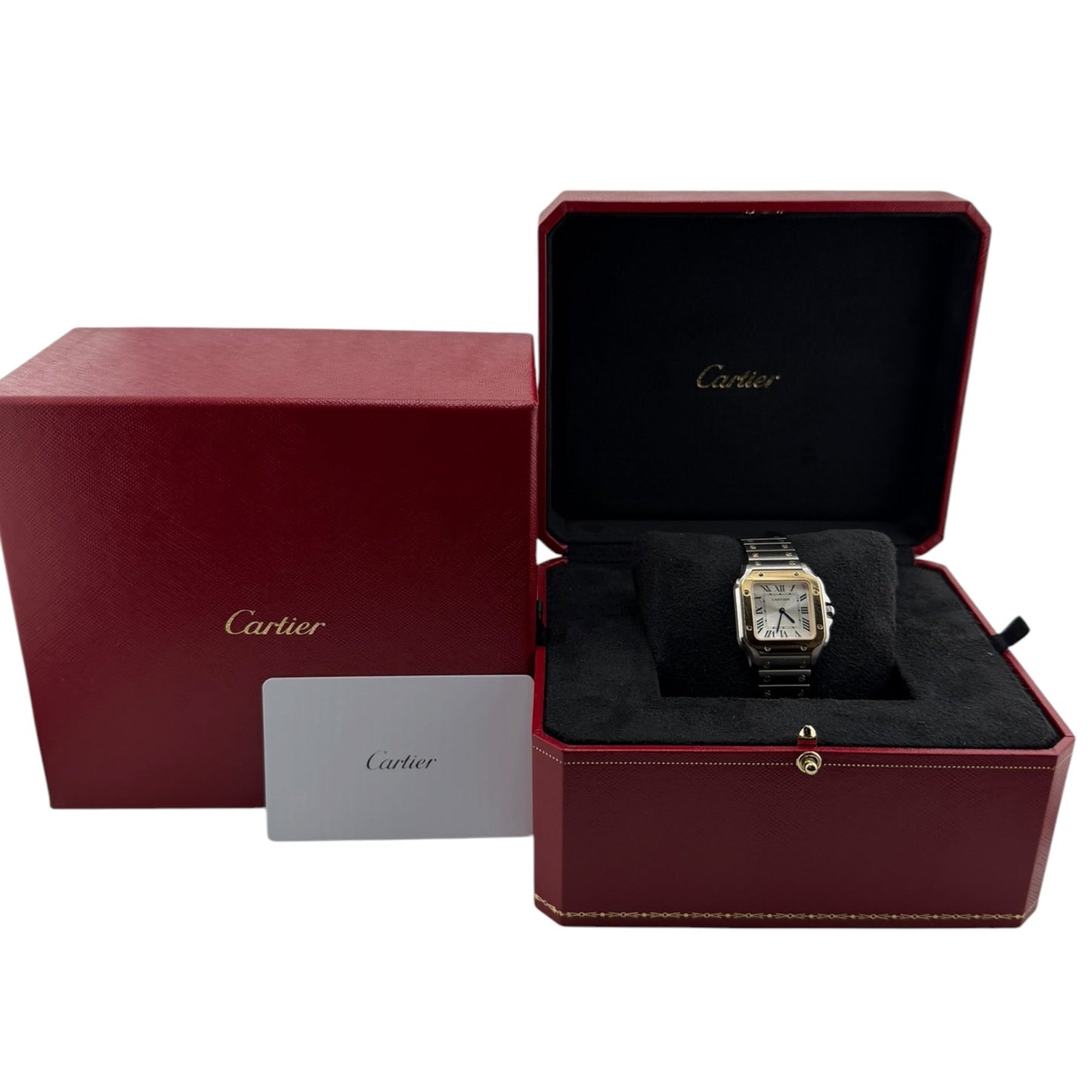 Cartier Small Santos Quartz / Reference W2SA0033