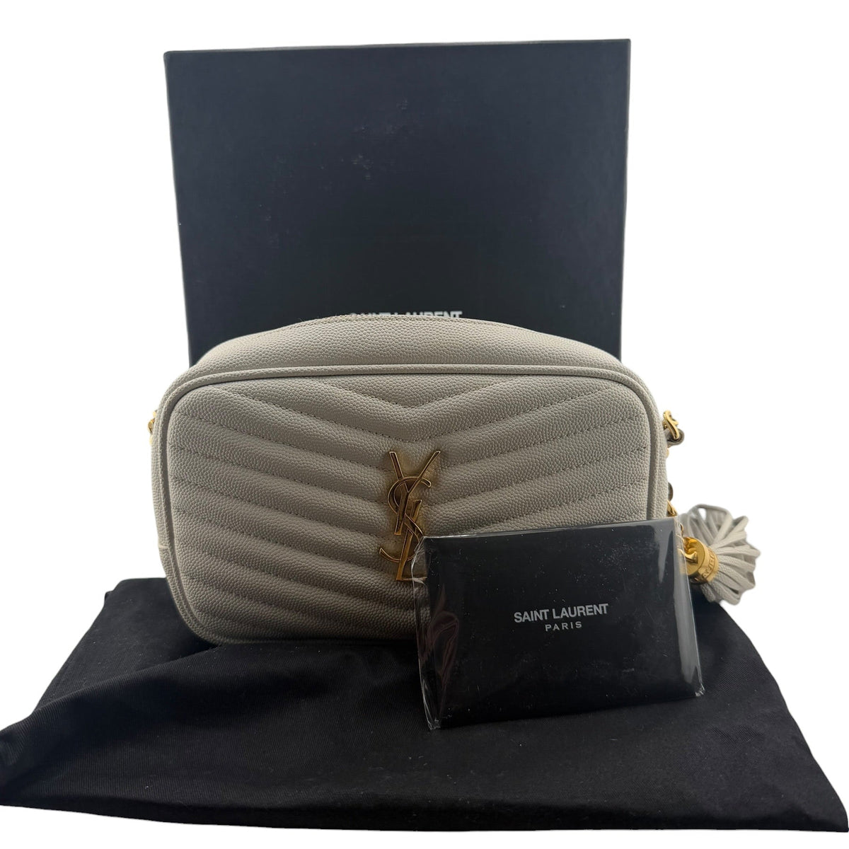 Saint Laurent Lou Mini Quilted Leather Shoulder Bag