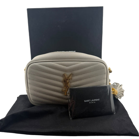 Saint Laurent Lou Mini Quilted Leather Shoulder Bag