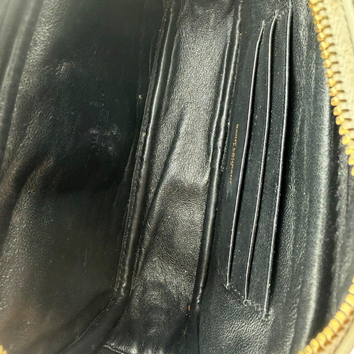 Saint Laurent Lou Mini Quilted Leather Shoulder Bag