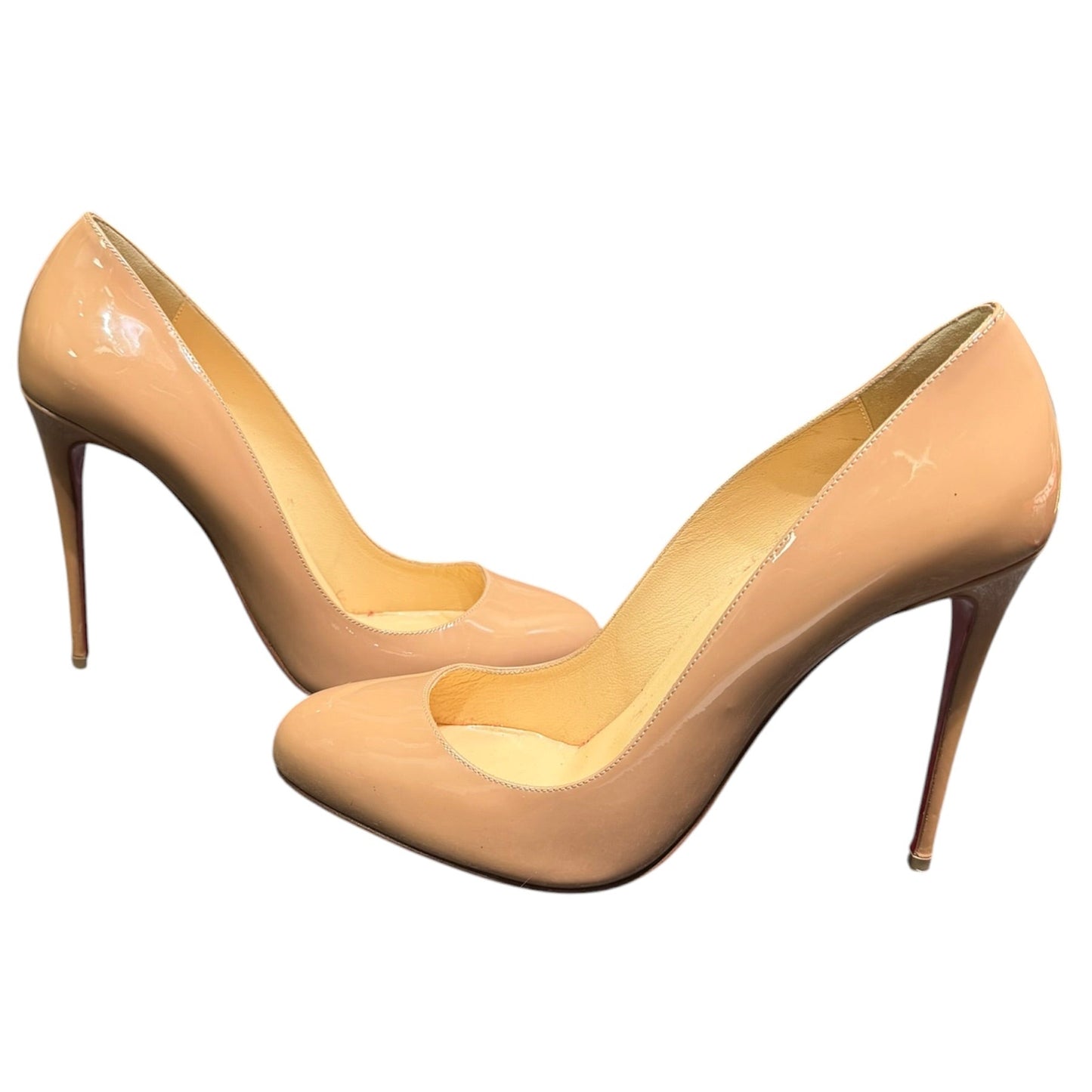 Christian Louboutin Dorissima 100 Patent Leather Pumps