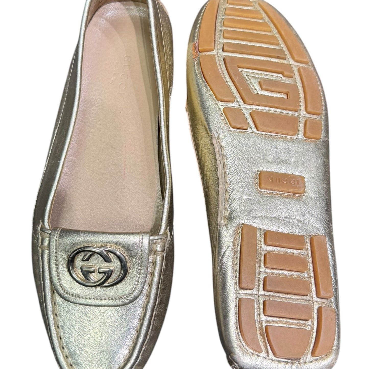 Gucci GG Logo Driving Shoes