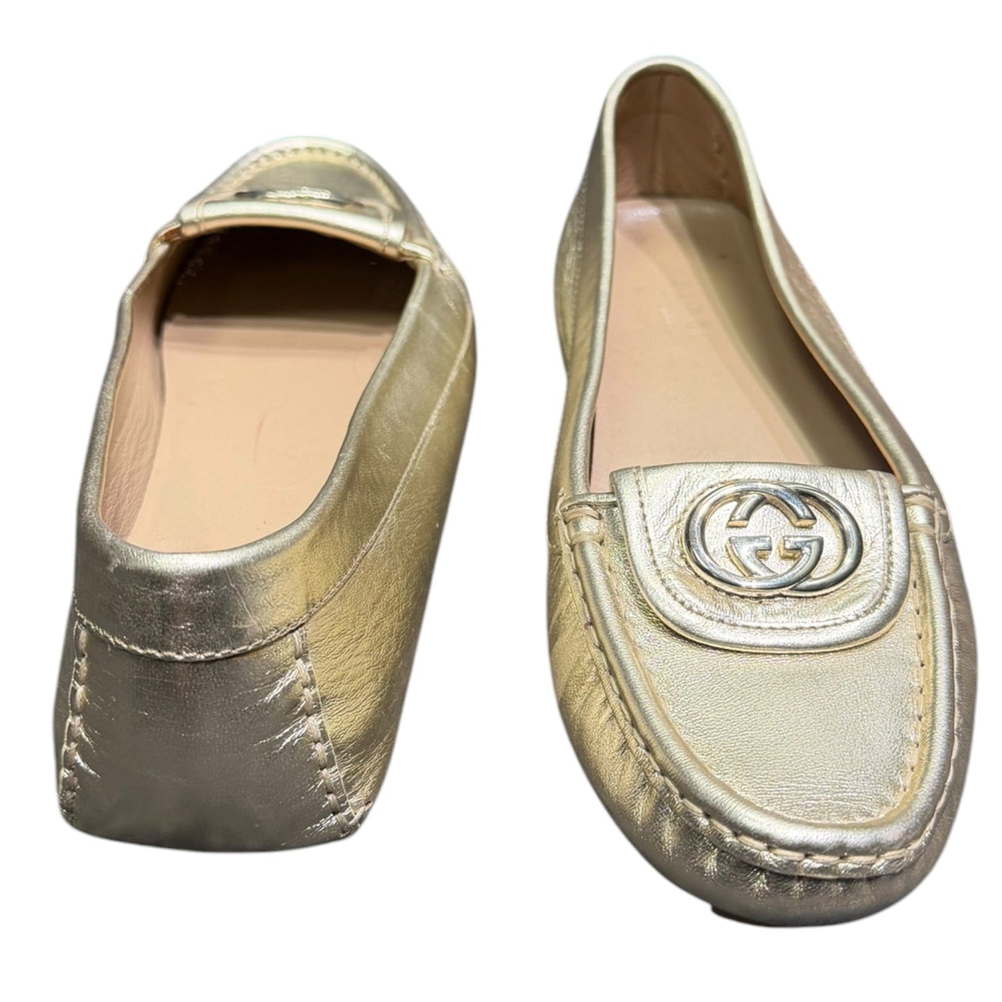 Gucci GG Logo Driving Shoes